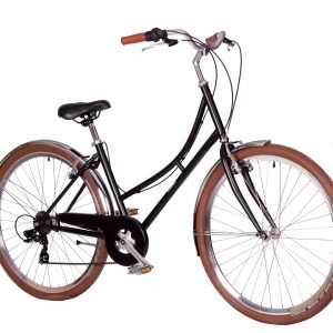 bicicleta urbana lmb c2.1 7v negra 2