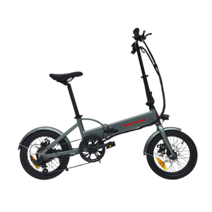 bicicleta eléctrica plegable Airly 16 Gris frontal